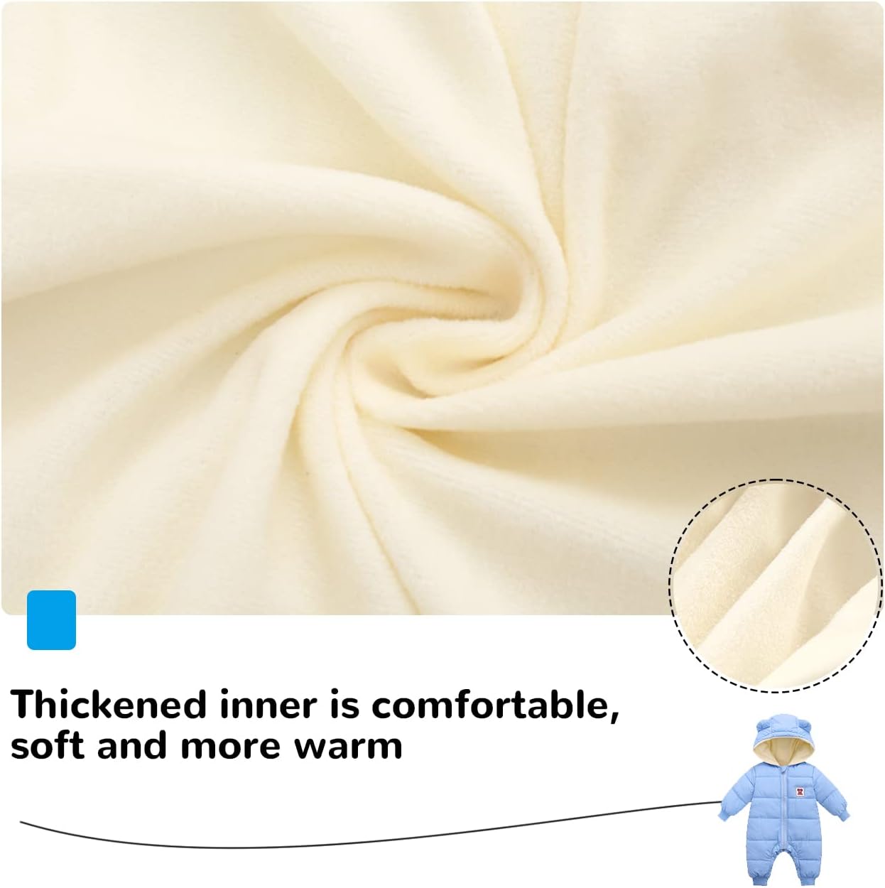 Cute Baby Boys Snowsuit New Born baby girls Winter Coat Toddler Clothes