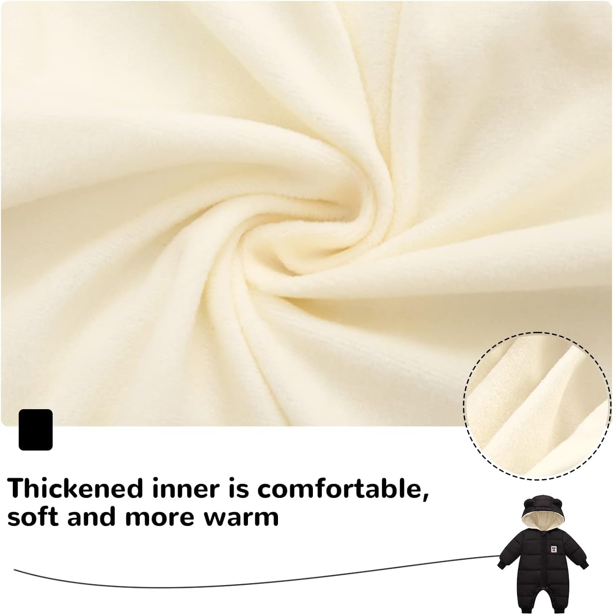 Cute Baby Boys Snowsuit New Born baby girls Winter Coat Toddler Clothes