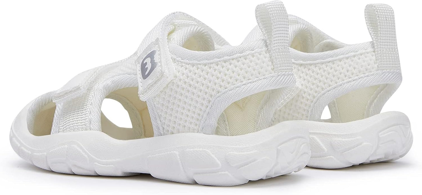 BMCiTYBM Baby Boy Girl Closed Toe Summer Sandals Lightweight Shoes Infant Non-Slip First Walking Sneakers 6 9 12 18 24 Months