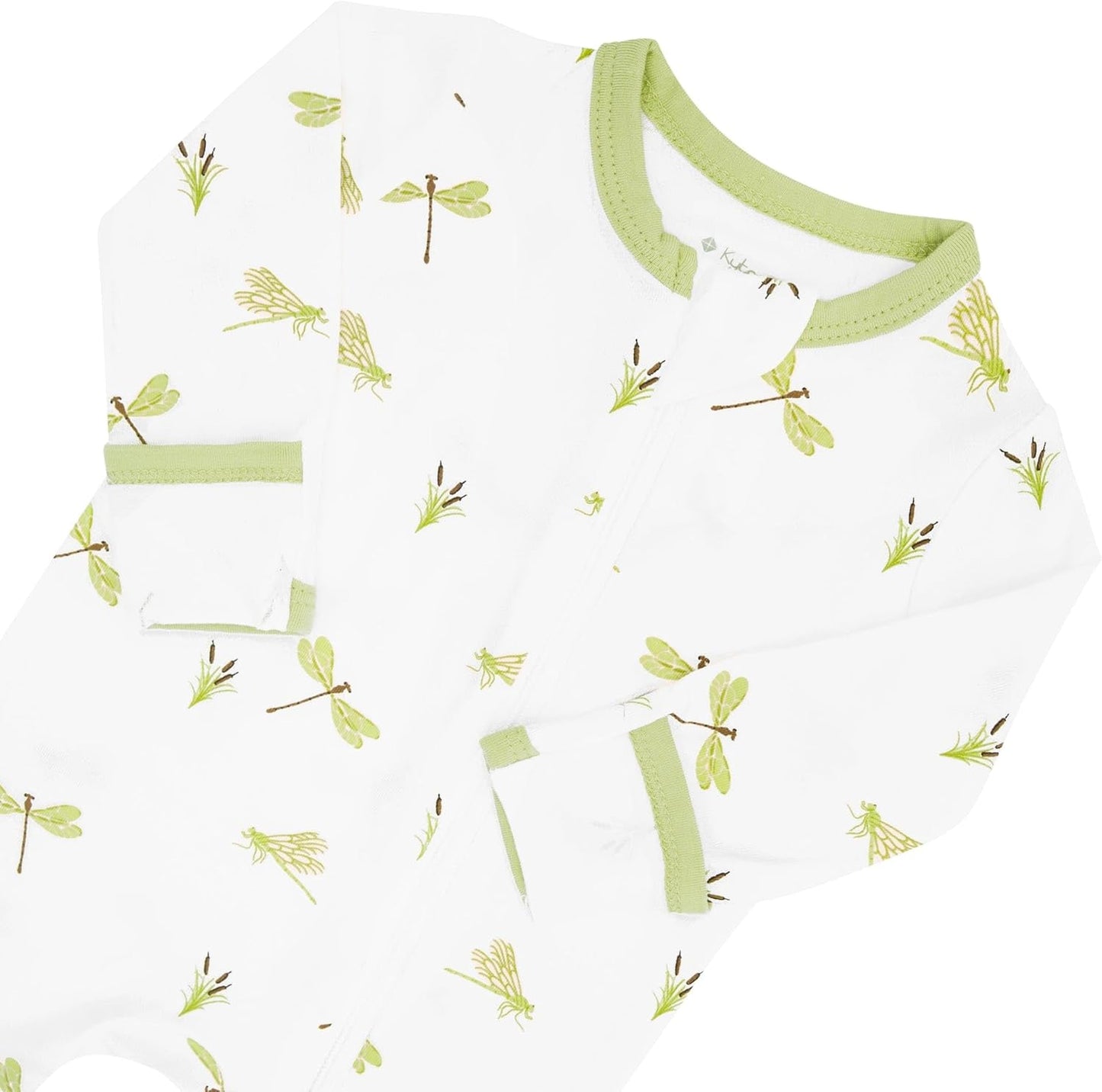 KYTE BABY Unisex Zipper Closure Footies, Rayon Made From Bamboo, 0-24 Months