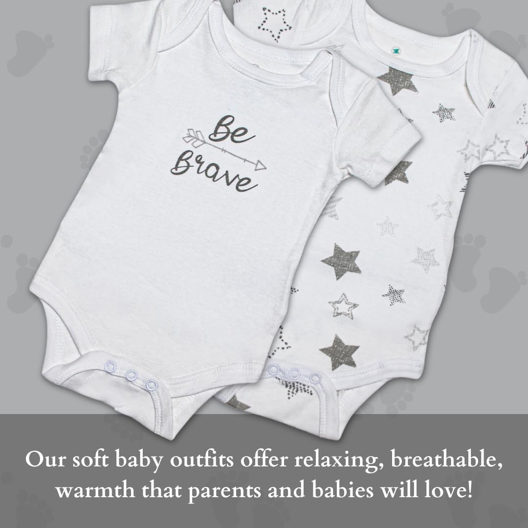 Miracle Baby 5-Pack Bodysuits
