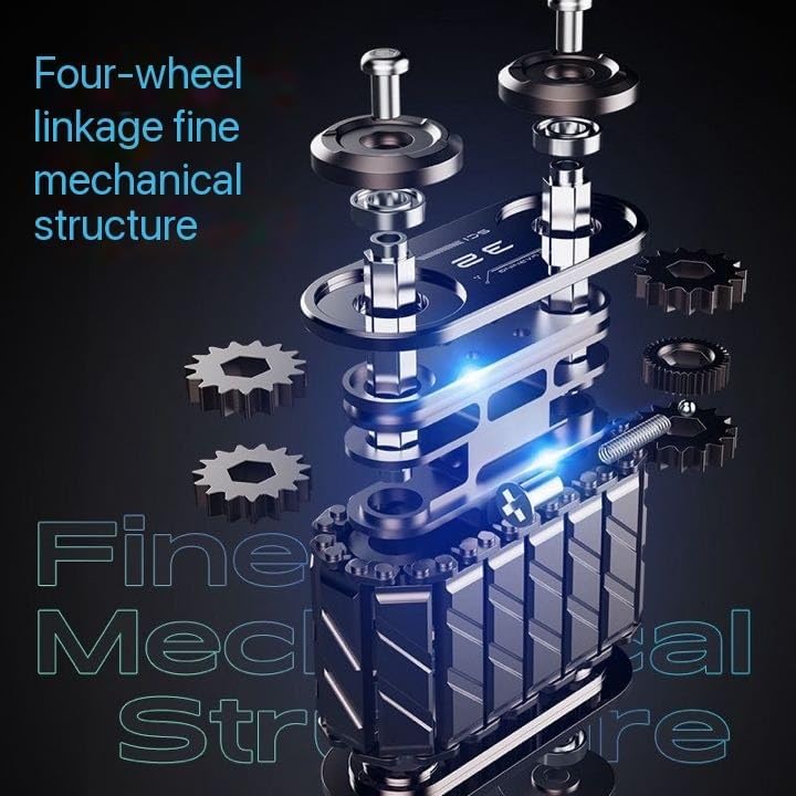 Tank Fidget Toys Adults-Metal Fidget Roller Relief Stress Slider Toys Comfortable Grip,EDC Fidget Spinner Desk Office Stress Relief Toy, Anxiety Autism ADHD Gifts for Adults