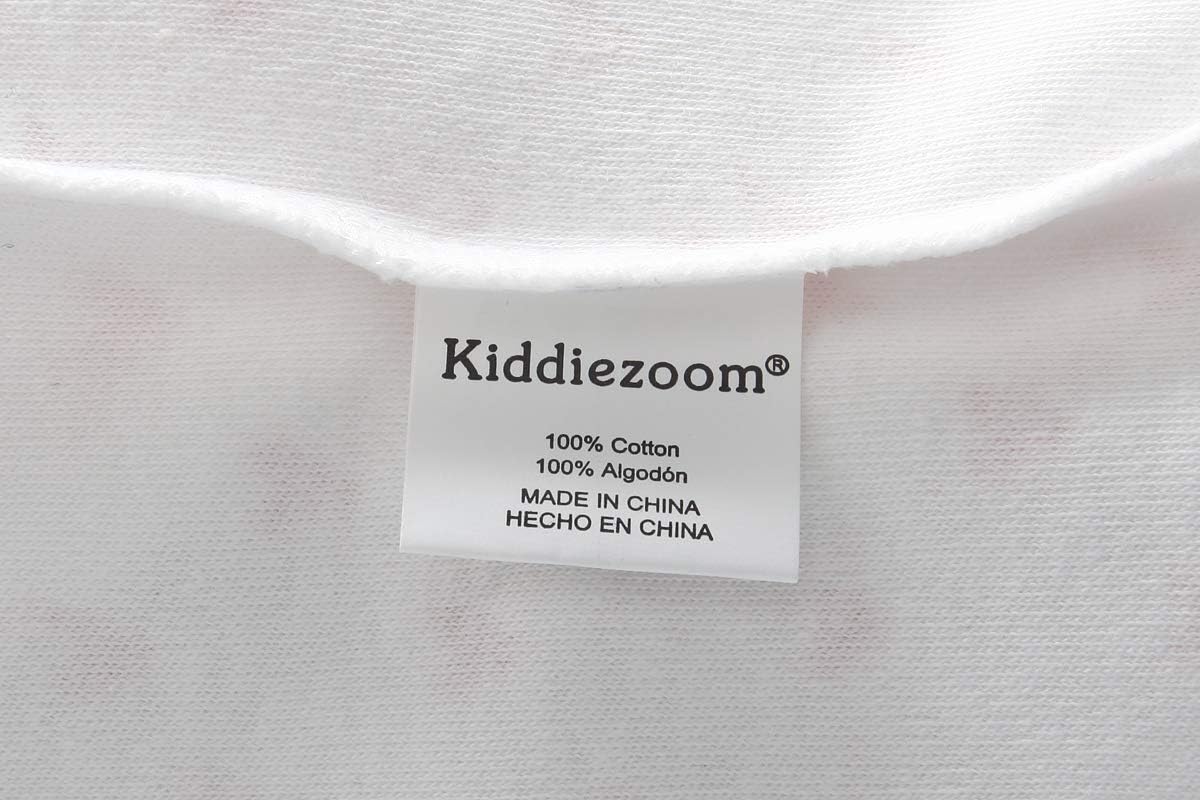 Kiddiezoom Baby Bodysuit Newborn Short Sleeve baby One-Piece Cotton 5-Pack baby clothes