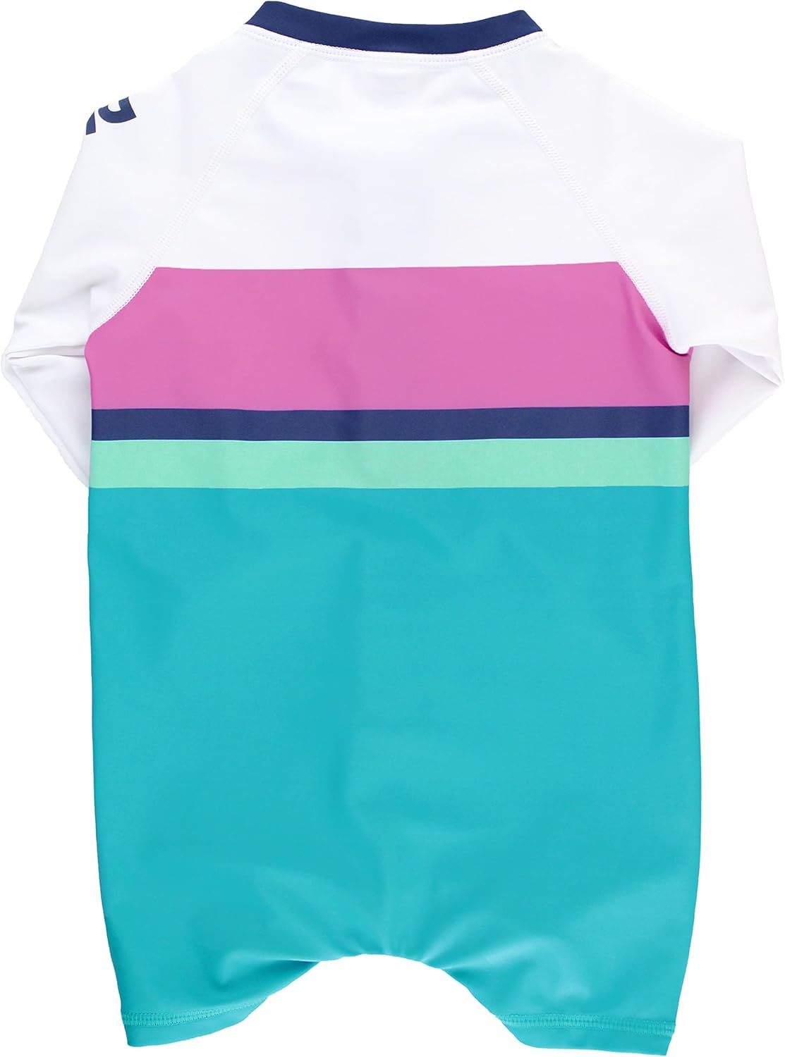 RUGGEDBUTTS Baby/Toddler Boy Swimsuit, One Piece Zipper Rash Guard Sunsuit with UPF 50+ Sun Protection