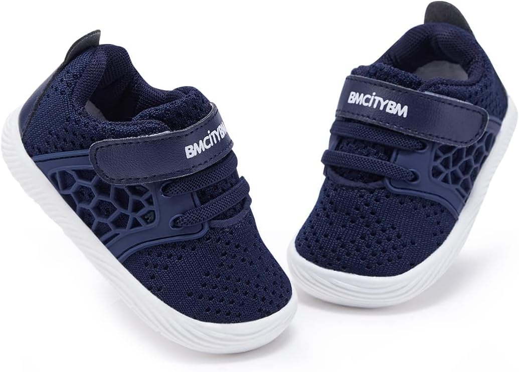 BMCiTYBM Baby Boy Girl Shoes Breathable Mesh Walking Shoes Lightweight Non-Slip Sneakers Infant First Walkers 6 9 12 18 24 Month