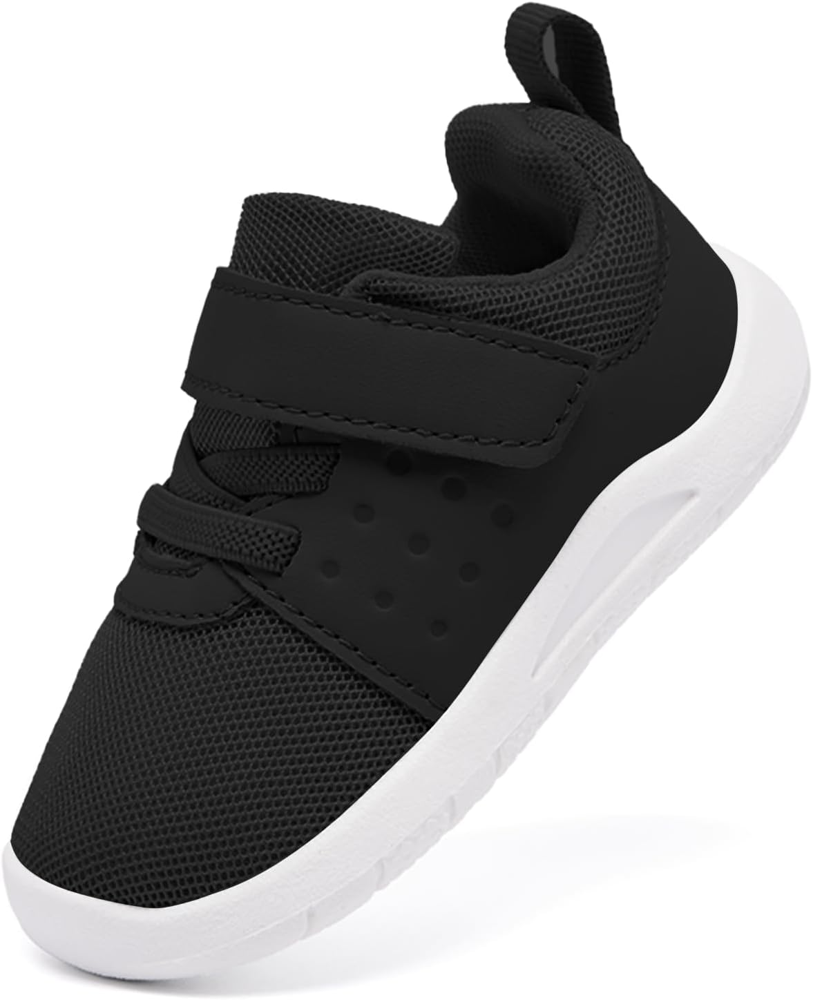 MORENDL Toddler Baby Shoes 0-4 Years Boy Girl Lightweight Breathable Non-Slip Sports Sneakers Running Walking Tennis Barefoot Shoes