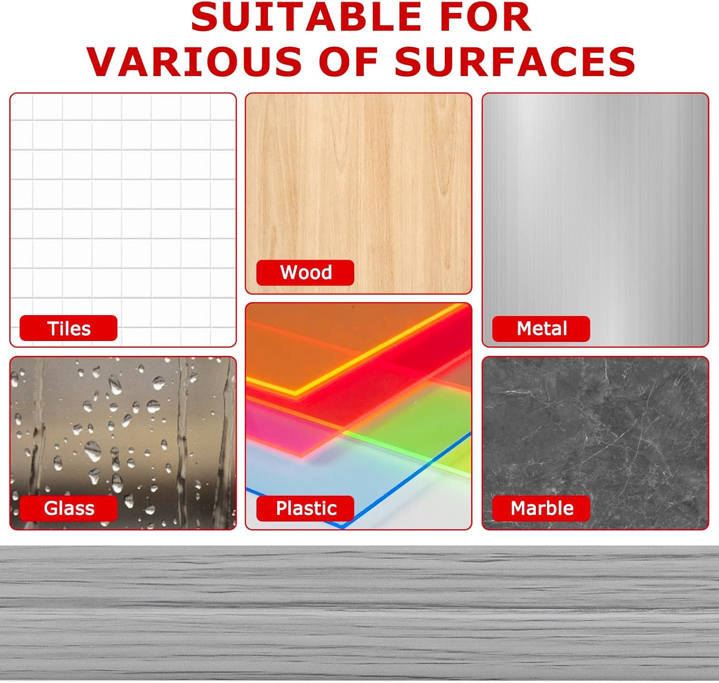 Flexible Wall Corner Protector Moulding Trim Peel and Stick Wall Corner Guards Edge Protector Self Adhesive Molding Trim Strip for Edge Ceiling (Light Gray Wood Grain, 1.6 in x 20 Ft)