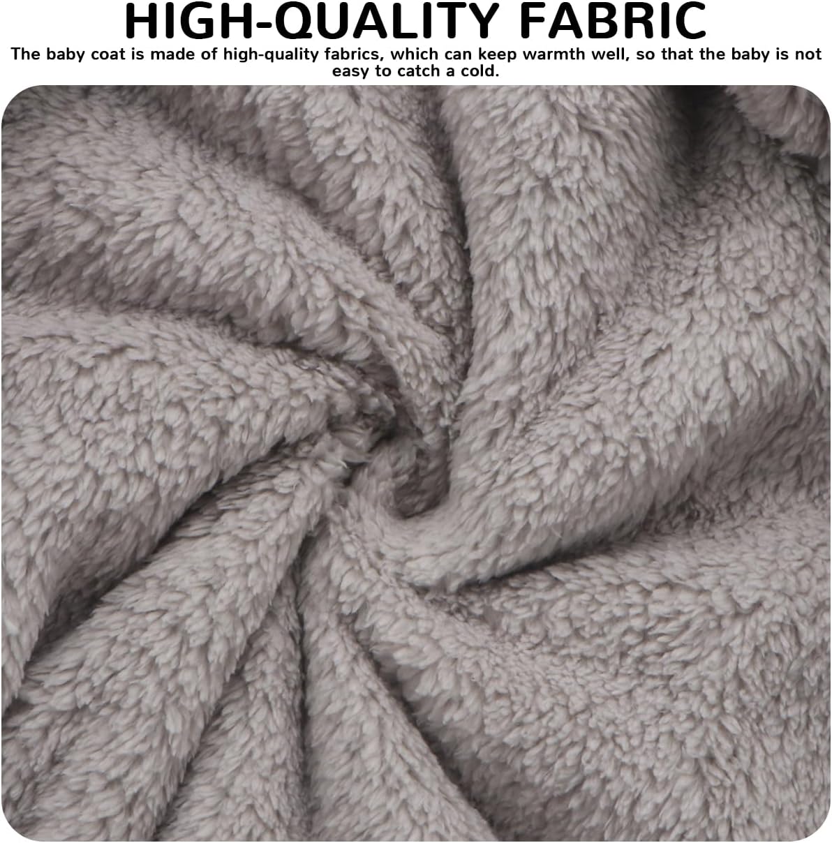 Baby Girl Winter Fleece Jacket Toddler Boy Puffer With Hood Coat Infant Clothes