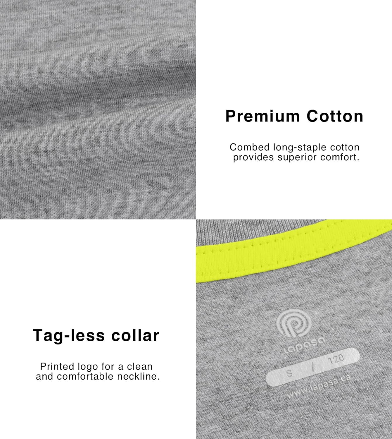 LAPASA Kids T-Shirts Short Sleeve (4 Pack) 100% Cotton Plain Top Tees Boy & Girl Unisex Toddler Children Tie Dye Summer K01