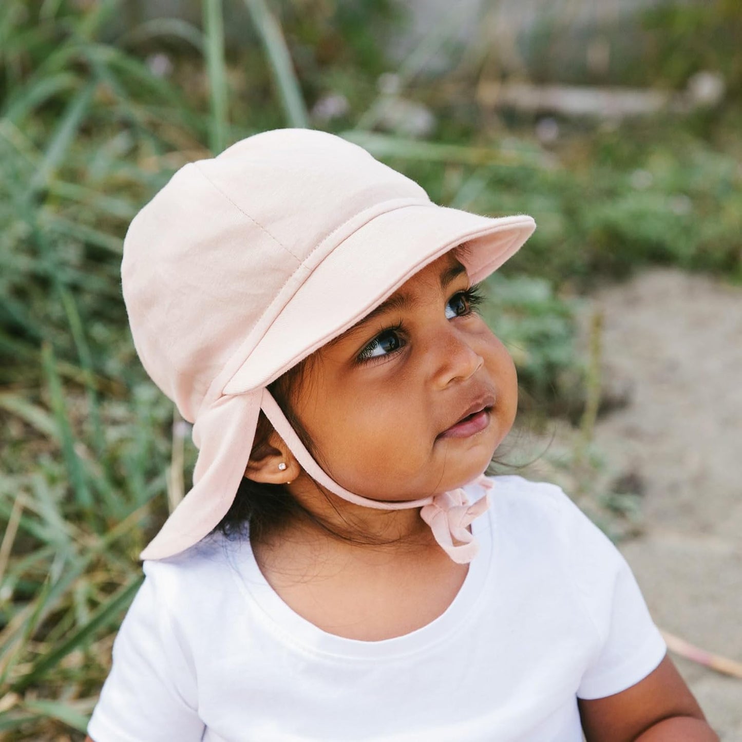 JAN & JUL Sun Soft Baby Cap | Cotton Neck Flap Hat for Littles