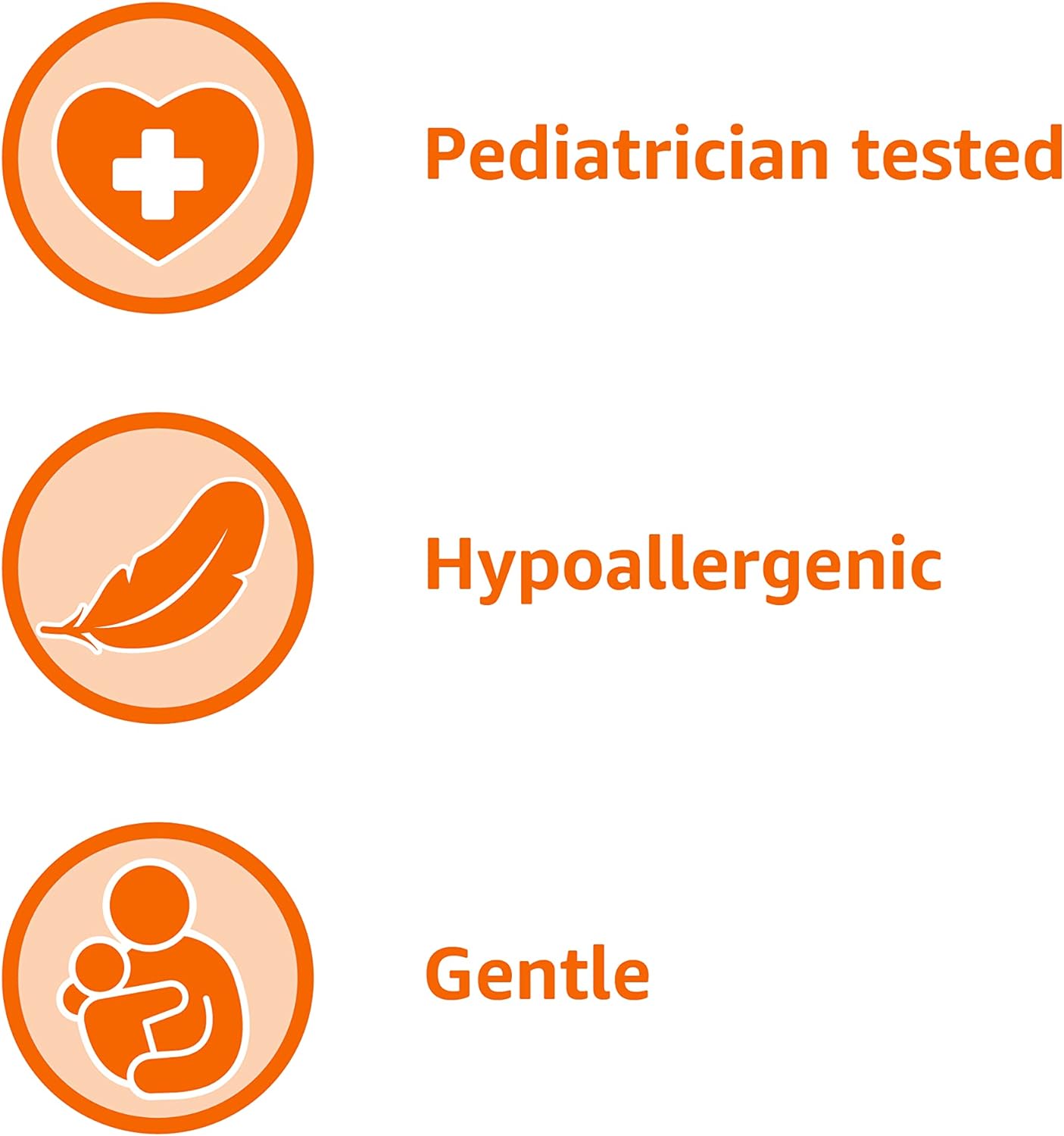 Amazon Basics Tear-Free Baby Shampoo, 13.6 Fluid Ounce, 4-Pack (Previously Solimo)