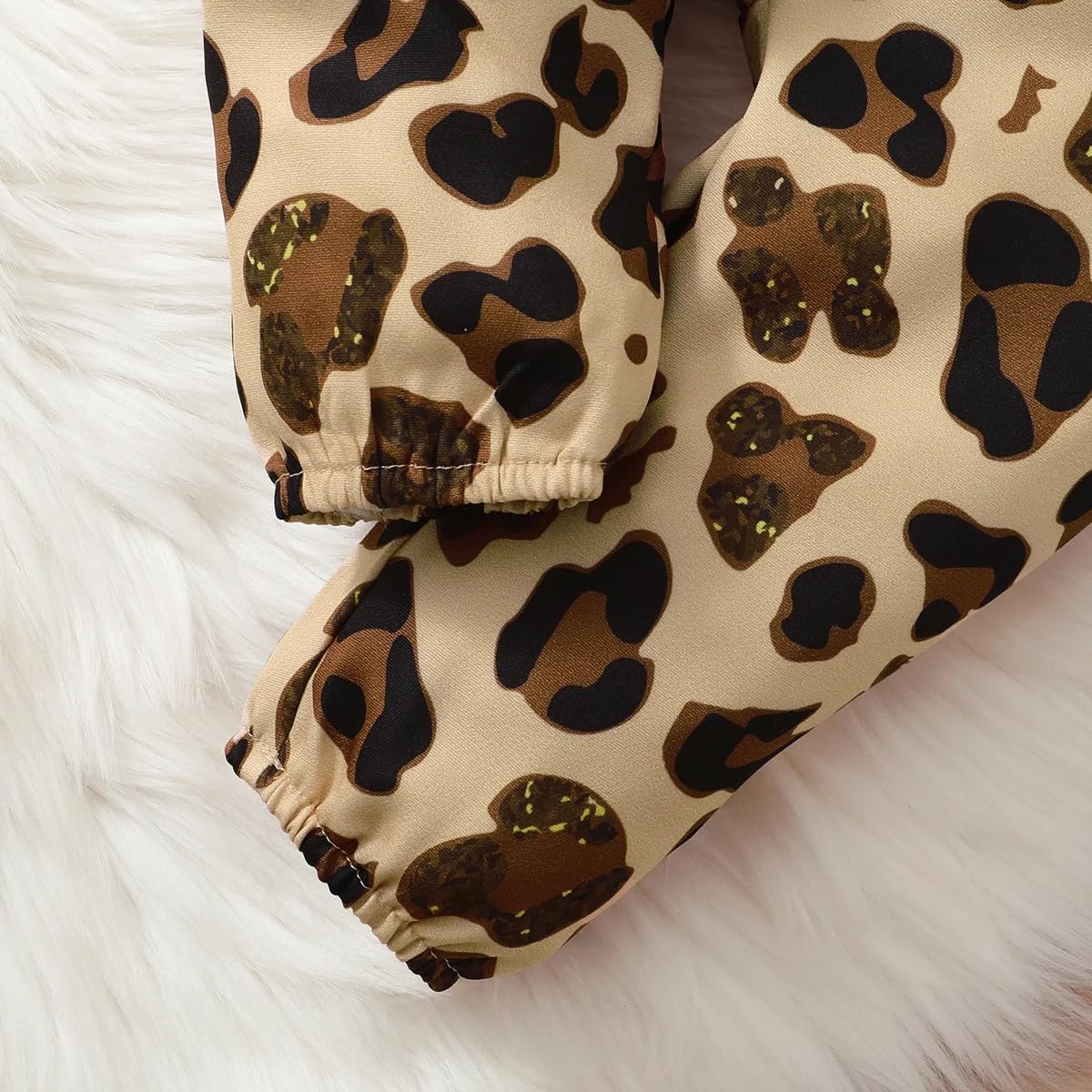 Newborn Baby Girl Clothes, Infant Girl Outfits Long Sleeve Ruffle Romper + Floral Pants + Headband Set