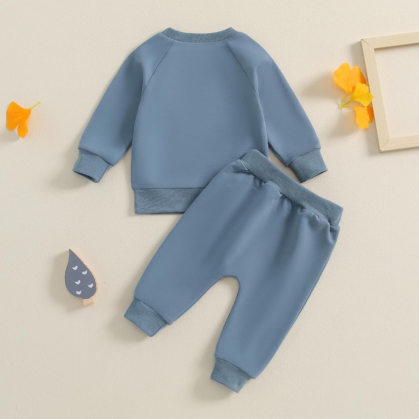 WZTYYDS Toddler Boy Clothes 2T 3T 4T 5T Fall Outfits Baby Pullover & Pants Sets Kids Winter 2Pcs Sweatsuit