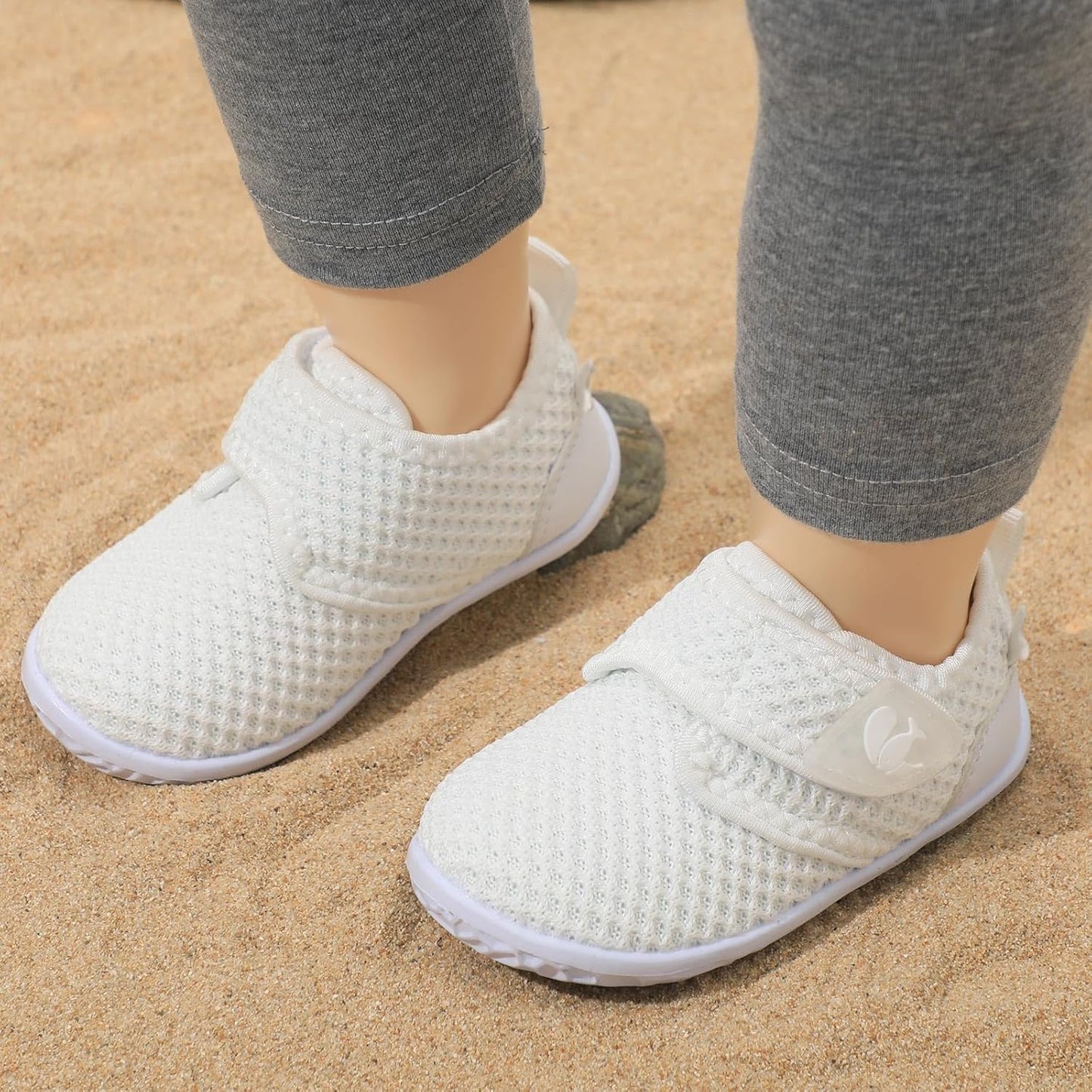 FEETCITY Baby Walking Shoes Barefoot Baby Shoes Infant Sneakers Newborn Crib Shoe Lightweight Flexible Slip On Shoe