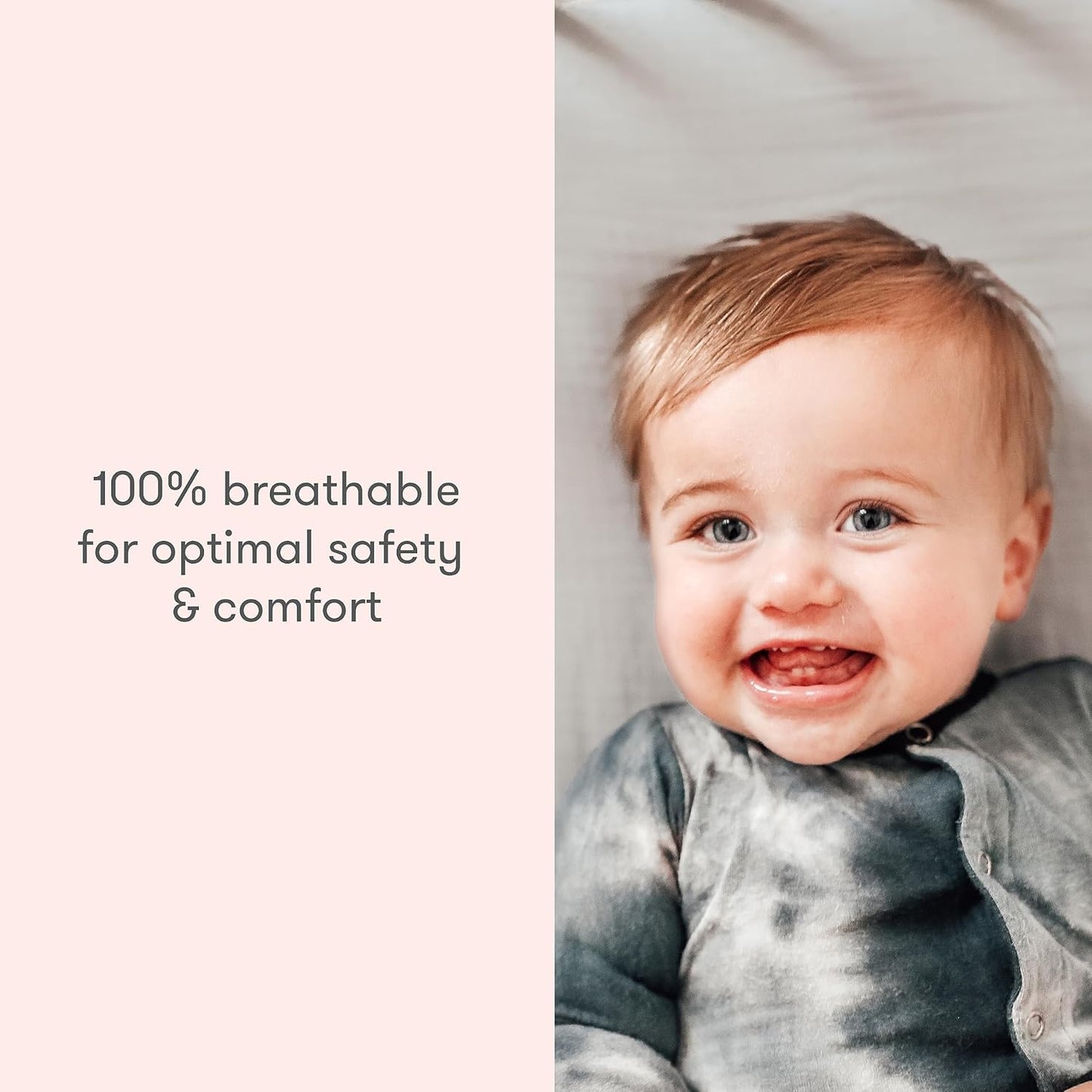 Newton Baby Mini Crib Fitted Sheets (2-Pack) | Organic Muslin Cotton, Ultra Breathable & Soft Baby Sheets, Machine Washable Baby Mattress Sheets, Fits Any Mini Sized Crib 24" x 38", Oatmeal