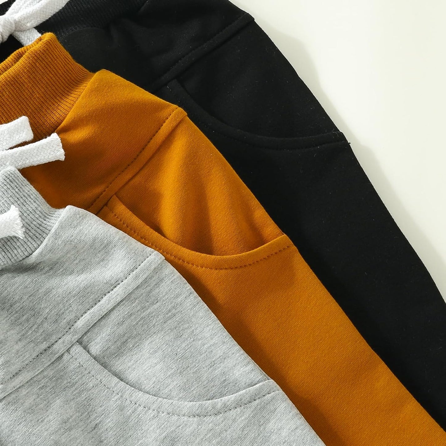 Baby Pants Toddler Infant Newborn Baby Boy Girl Sweatpants Long Joggers Pants Unisex Boy 's Clothing 3 Pack