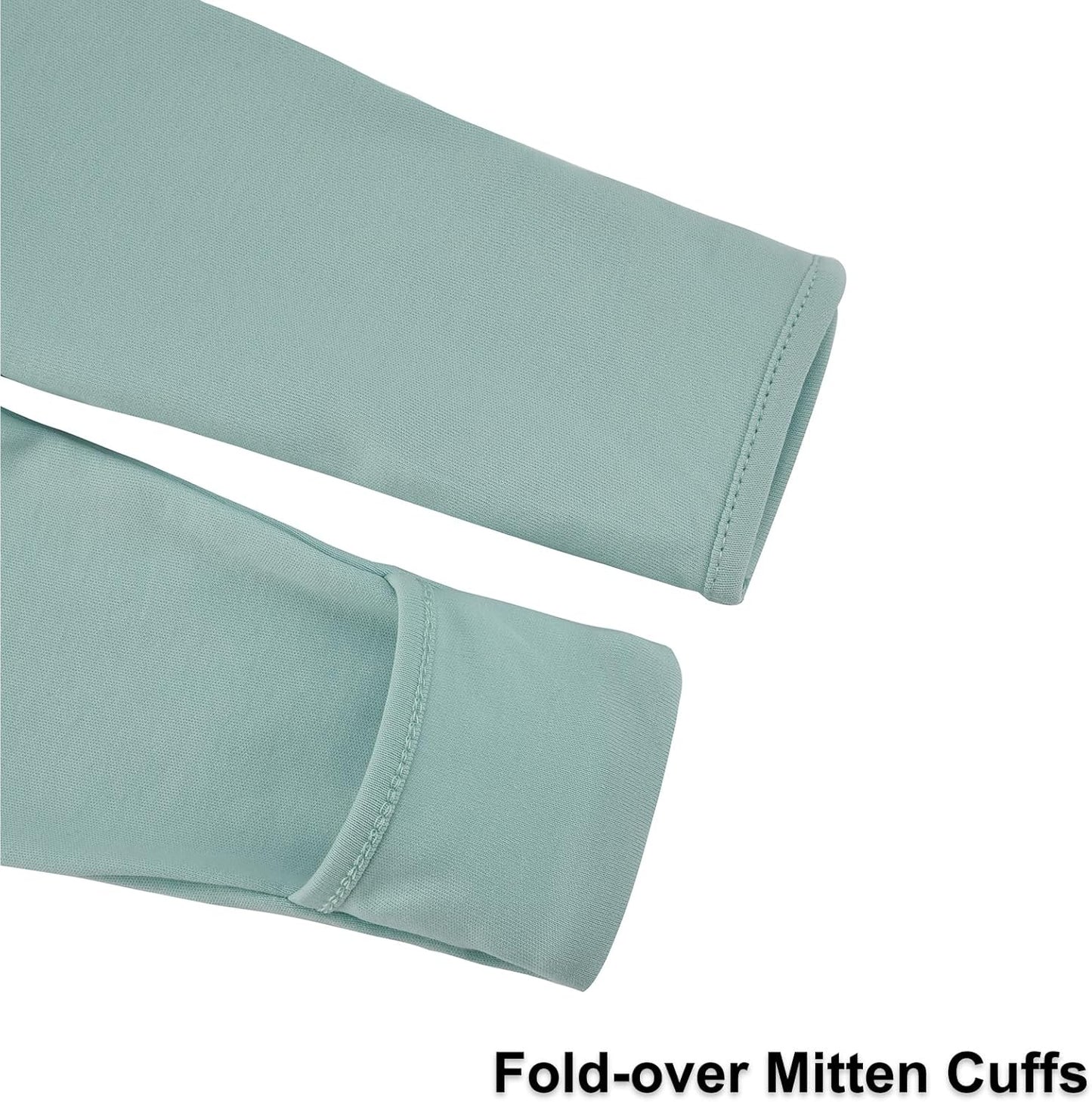 Aablexema Baby Footed Pajamas with Mitten Cuffs Zipper 4-Pack Infant Newborn Cotton Long Sleeve Outfit