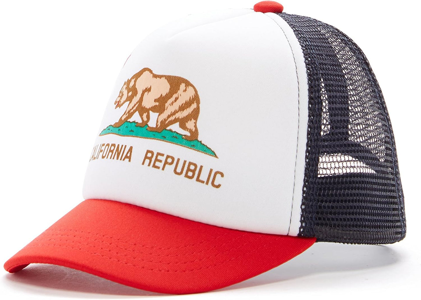 Baby Hats - Baseball Hat, Newborn Youth Flat Brim Mesh Trucker Surf Skate Bubba Bro Fitted Beach Cap Gorros para Bebes