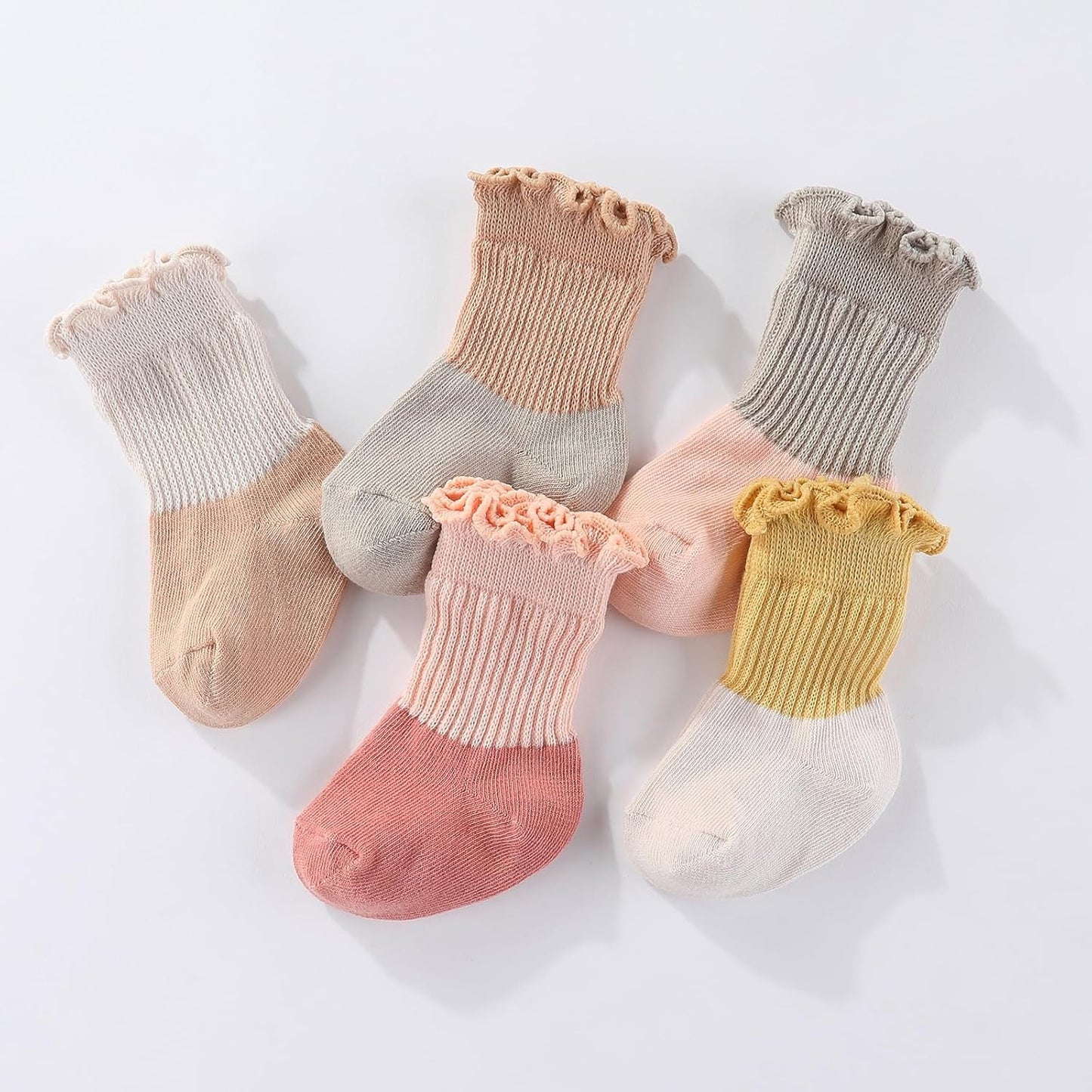 Baby Bodysuit and Pant Sets Ribbed Romper Soft Newborn Boy Girl Clothes Outfits Layette Gift Set