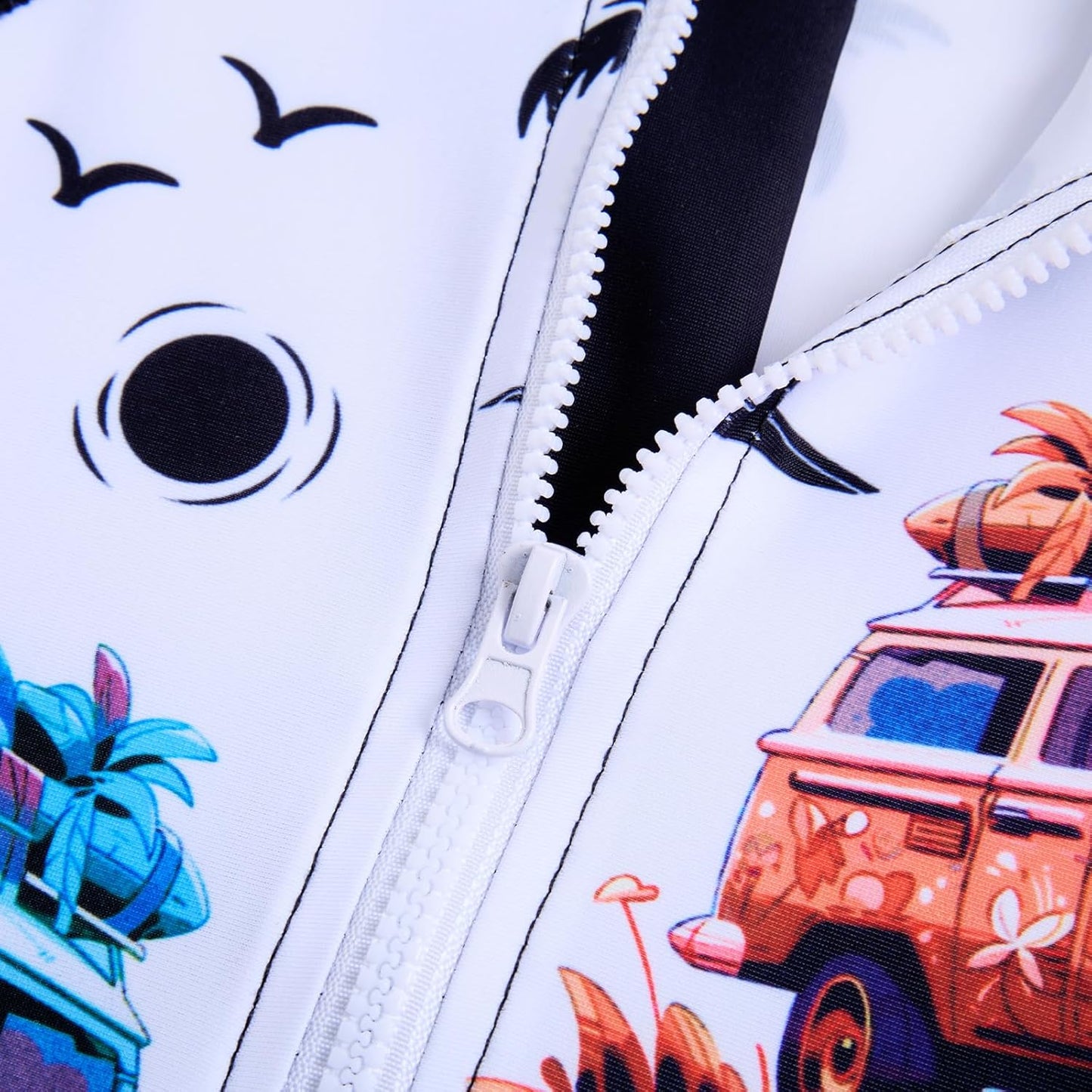 Funnycokid Baby Swimsuit Boy Toddler Bathing Suit Rash Guard UPF 50+ Swimwear 6 Months-4T