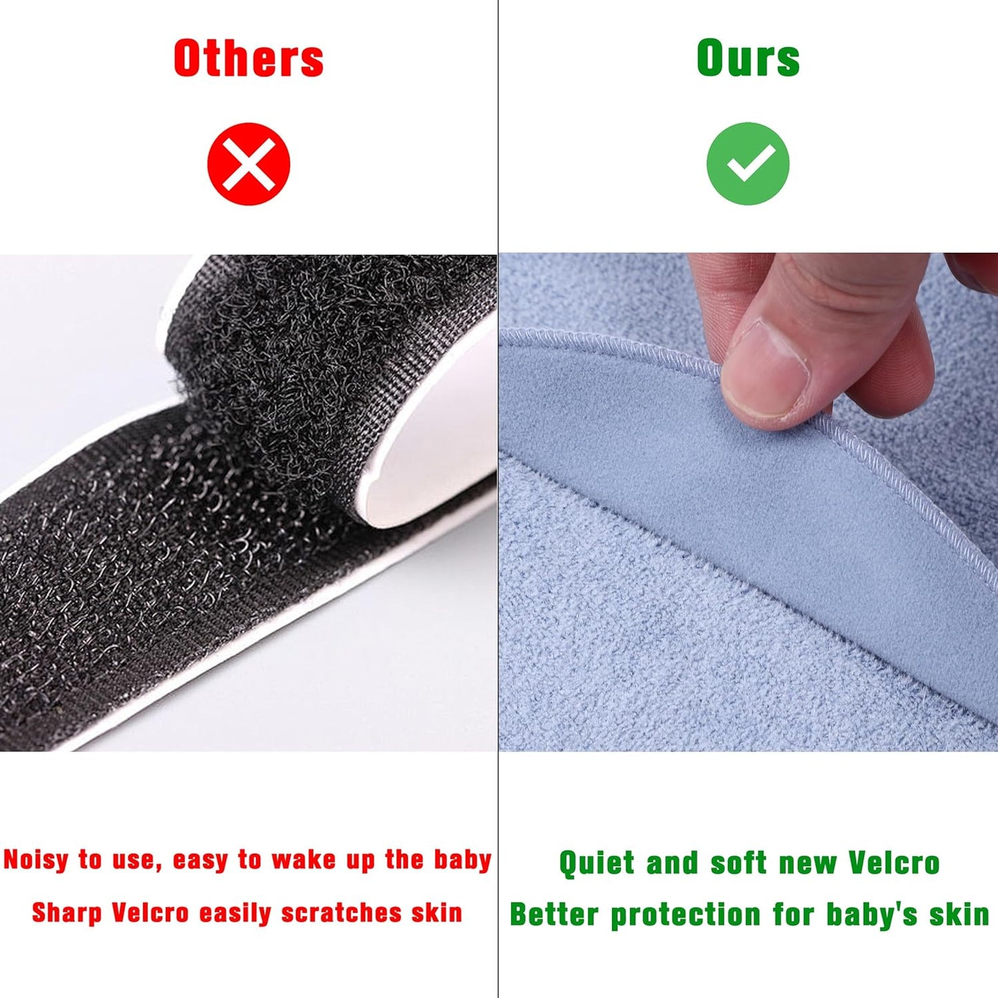 Fleece Newborn Sleep Sack Baby Swaddle,3-Way Adjustable Wearable Blanket,2 Pack Fleece Swaddling Sleeping Bag TOG 2.0, (Blue&Green, 0-3 Months)