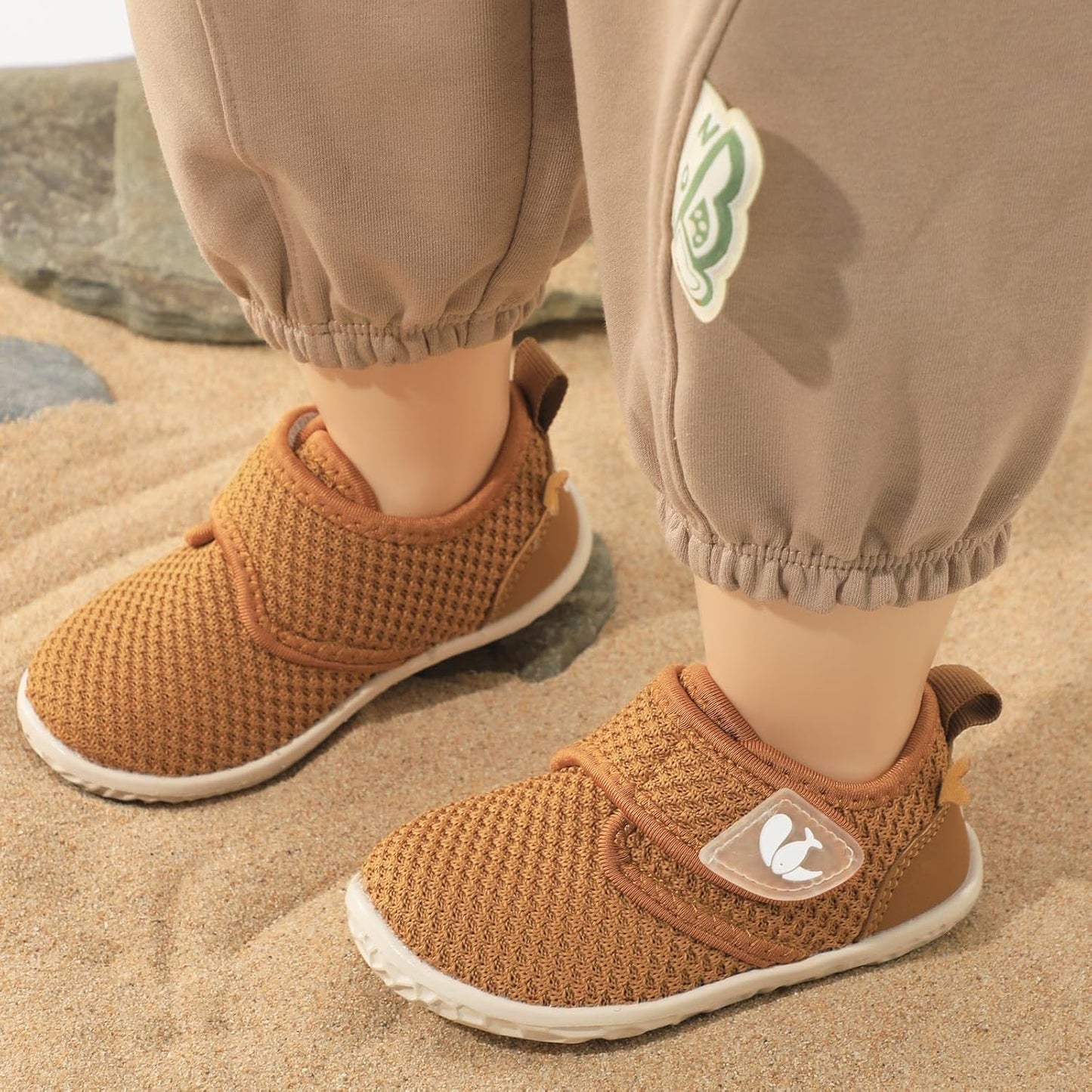 FEETCITY Baby Walking Shoes Barefoot Baby Shoes Infant Sneakers Newborn Crib Shoe Lightweight Flexible Slip On Shoe