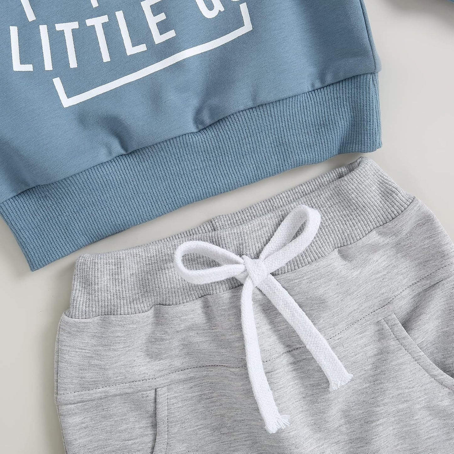 Baby Boy Clothes Fall 6 12 18 24 Months Football Long Sleeve Pullover Tops & Pant Sets Toddler Winter Outfits