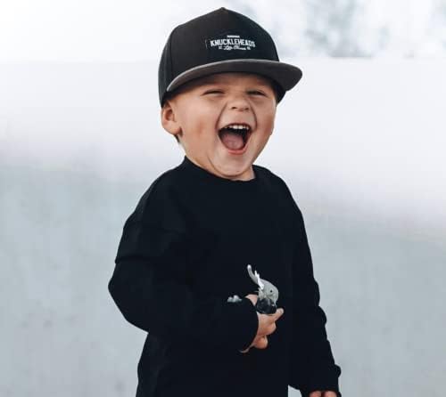 Baby Hats - Baseball Hat, Newborn Youth Flat Brim Mesh Trucker Surf Skate Bubba Bro Fitted Beach Cap Gorros para Bebes