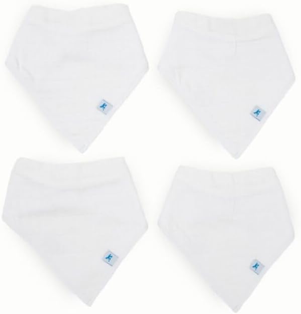 Little Unicorn Cotton Muslin with Fleece Bandana Bib