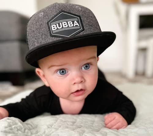 Baby Hats - Baseball Hat, Newborn Youth Flat Brim Mesh Trucker Surf Skate Bubba Bro Fitted Beach Cap Gorros para Bebes