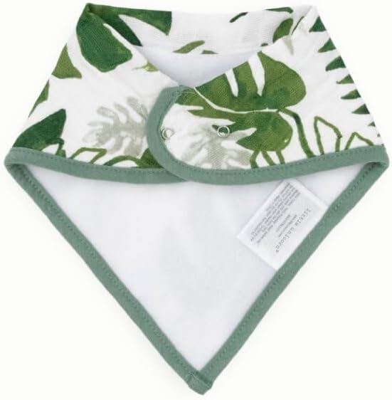 Little Unicorn Cotton Muslin with Fleece Bandana Bib