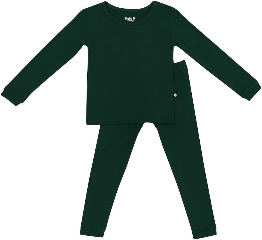 KYTE BABY Toddler Pajama Set - Pjs for Toddlers Made of Soft Bamboo Rayon Material