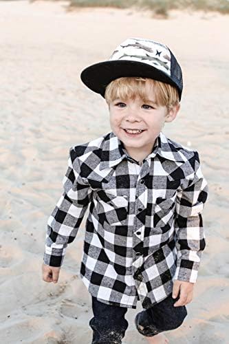 Baby Hats - Baseball Hat, Newborn Youth Flat Brim Mesh Trucker Surf Skate Bubba Bro Fitted Beach Cap Gorros para Bebes