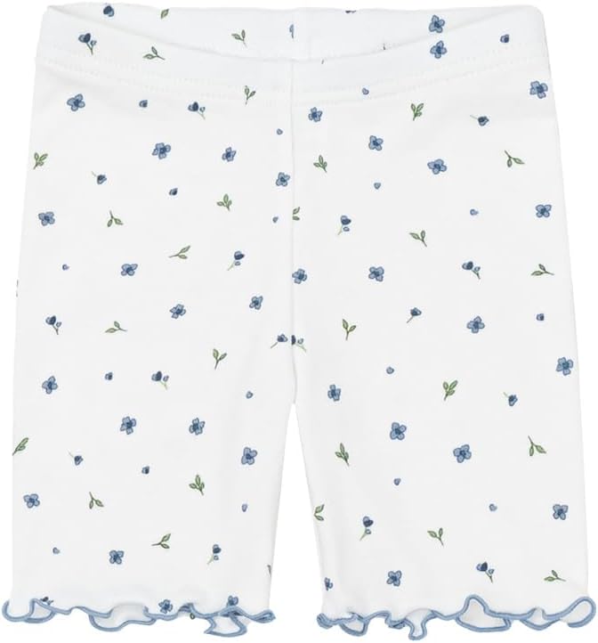 AVAUMA Baby Boy Girl Pajama Set 6M-7T Kids Cute Toddler Snug fit Flower Pattern Design Pjs Cotton Sleepwear Ruffled Shirring