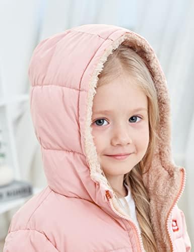 UNICOMIDEA Baby Winter Coat with Hooded Toddler Boys Girls Puffer Jackets for 12M-5T