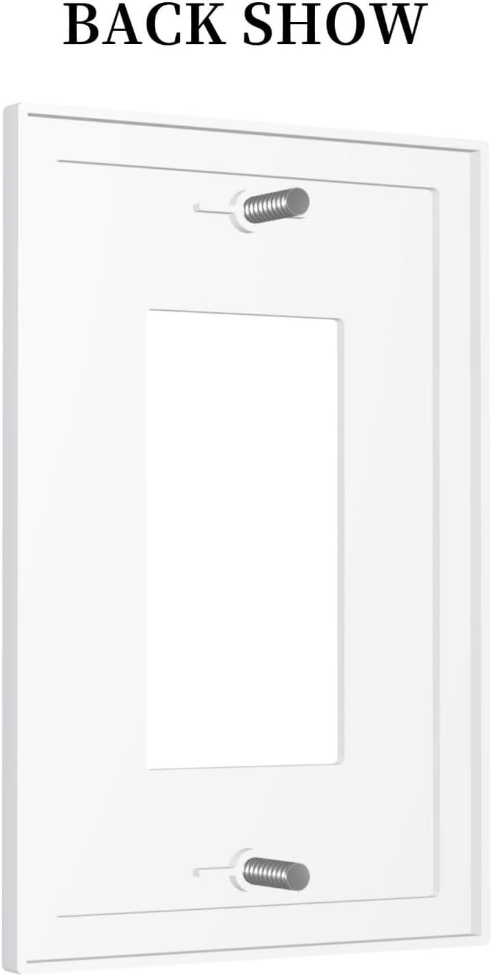 Decorative Outlet Covers Sakura Plant Floral Pink Flowers 1 Gang Single Rocker Light Switch Cover Plate Wall Plates Gfci Faceplate For Bed Room Living Room Decor