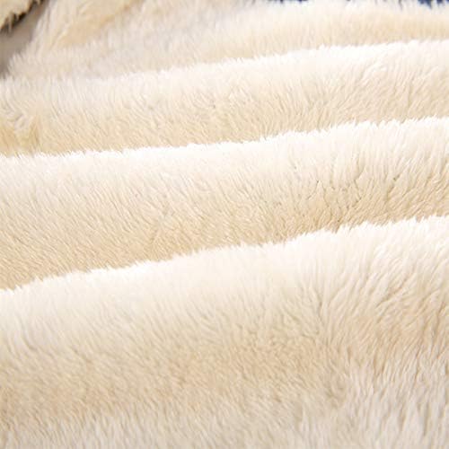 Bumeex Kids Boy's Girl's Sherpa Fleece Lined Jacket Spring Fall Winter Zip up Sweatshirt Hoodie 2-14Y(Toddler/Kid)