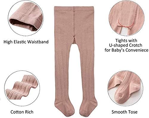 American Trends Baby Tights Non Slip Skid Baby Girl Tight Toddler Stocking Pants Cable Knit Infant Leggings