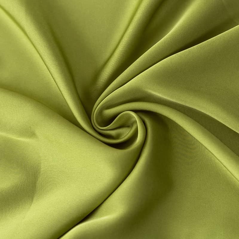 Mulberry Silk Pillowcase for Hair and Skin,King Size Cooling Silk Pillow Case with Hidden Zipper,Allergen Proof Dual Sides Soft Breathable Smooth Silk Pillow Cover for Women(King,Avocado Green)