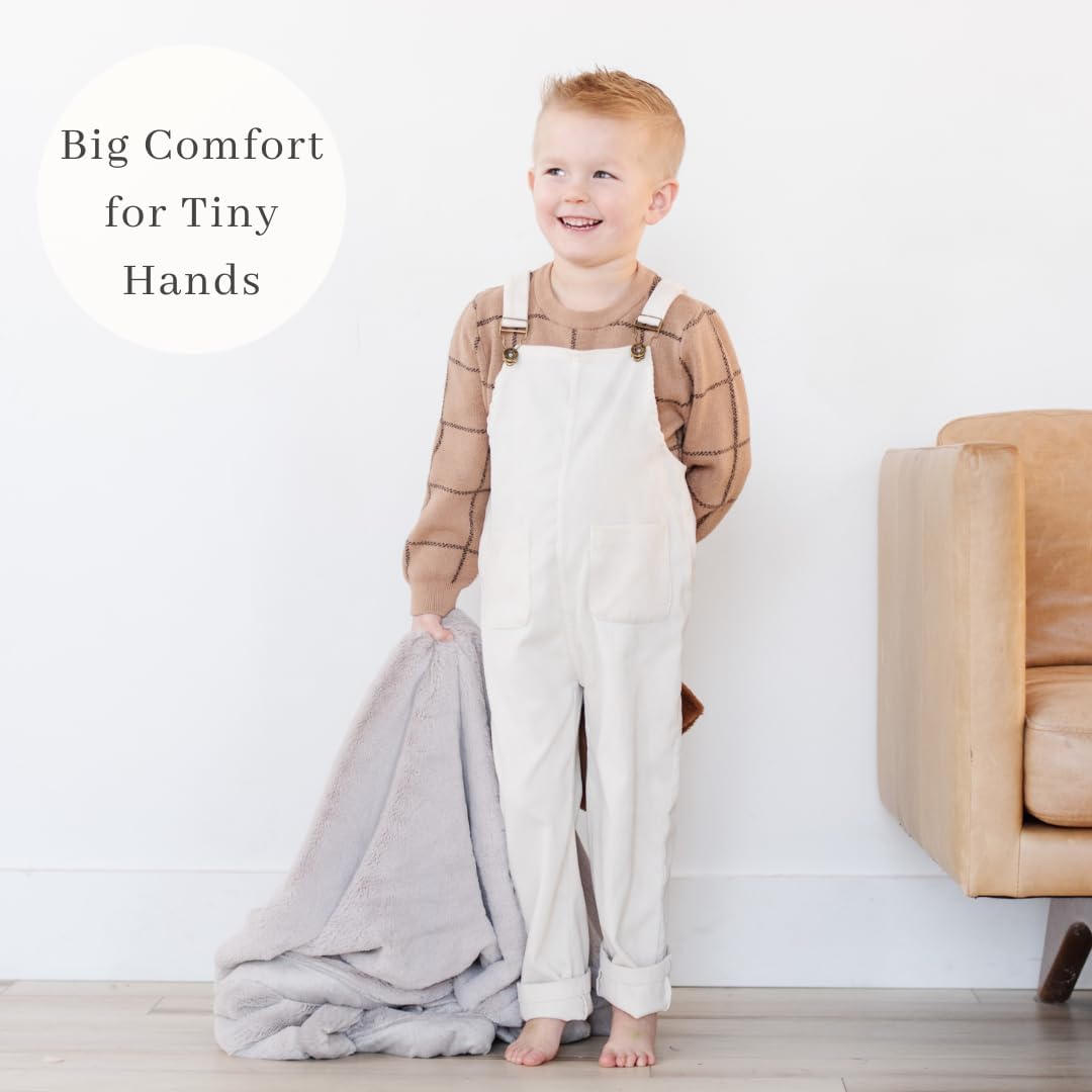 SARANONI Receiving Blankets for Babies Super Soft Boutique Quality Lush Luxury Baby Blanket (Feather, Receiving Blanket 40" x 30")