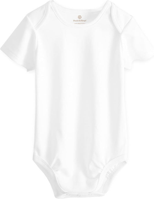 Pimbi&Bimpi Baby Bodysuit - Short Sleeve | Premium Peruvian PIMA Cotton | Gender Neutral Baby Clothes