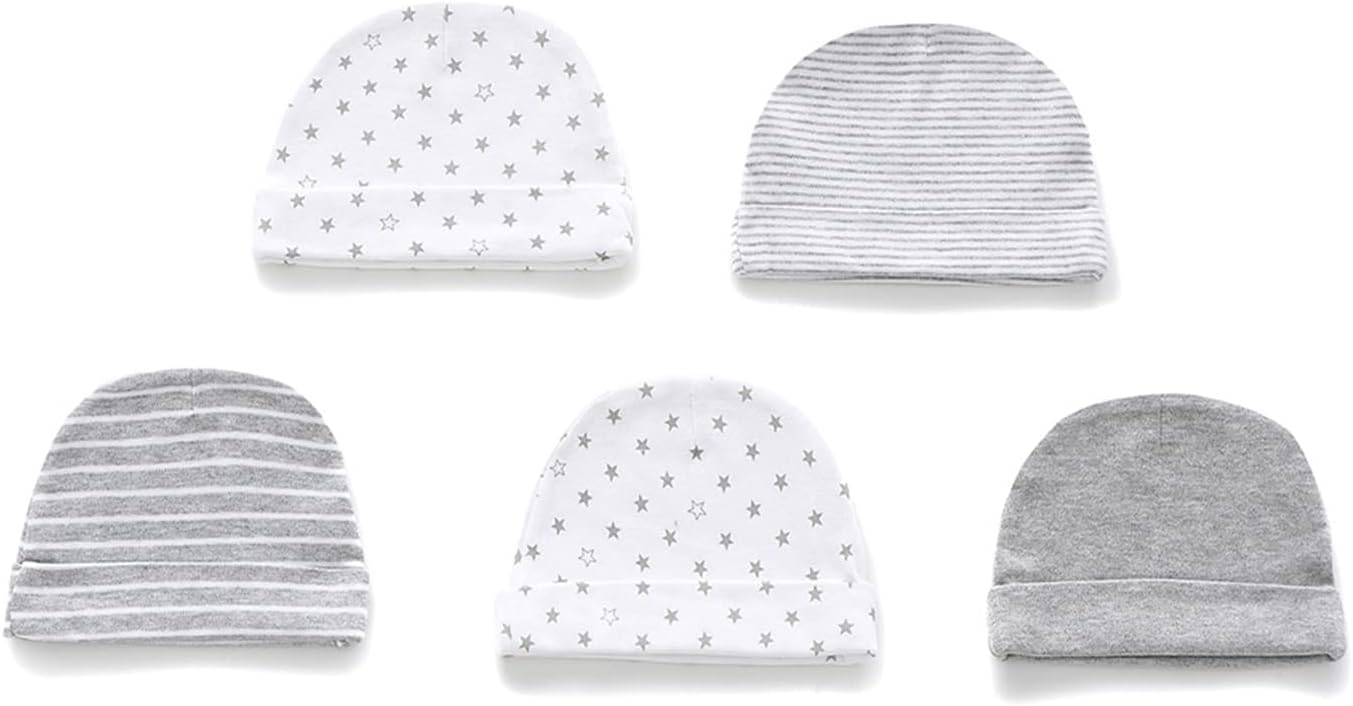 Newborn Layette Gift Set Bodysuits Pants for Baby Girl and Boy 24 Piece 100% Cotton Essentials and Accessories