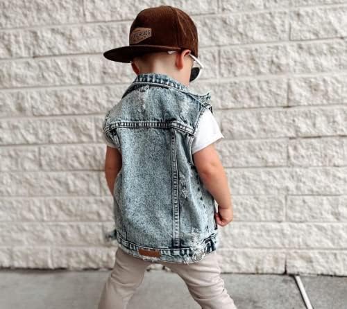 Baby Hats - Baseball Hat, Newborn Youth Flat Brim Mesh Trucker Surf Skate Bubba Bro Fitted Beach Cap Gorros para Bebes