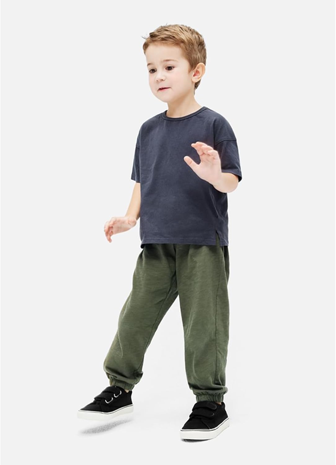Toddler Boy 3 Pack Long Bloomers Baby Soft Cotton Basic Sweatpants Kids Summer Fall Solid Casual Jogger Pants