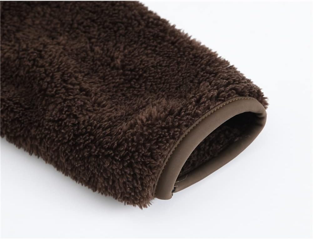 AIWUHE Toddler Boys Girls Hooded Jacket Fleece Hoodie Winter Warm Solid Color Teddy Coat Zip-up Bear Ear Sweater Fall Clothes