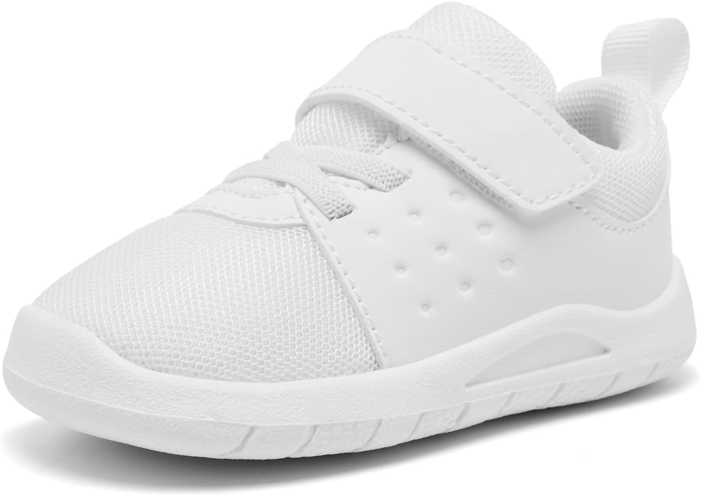 MORENDL Toddler Baby Shoes 0-4 Years Boy Girl Lightweight Breathable Non-Slip Sports Sneakers Running Walking Tennis Barefoot Shoes