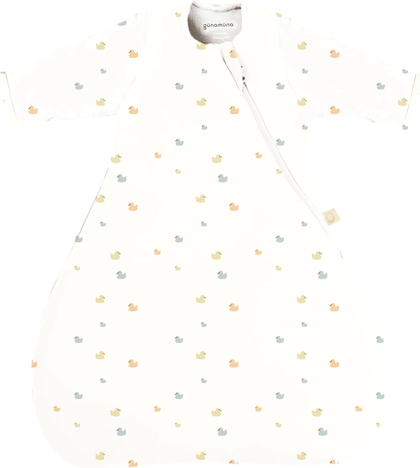 GUNAMUNA Unisex Baby Transitional Swaddle Bag, Easy Diaper Change Zipper, for Toddlers and Infants 3-6 Months, 0.5 TOG