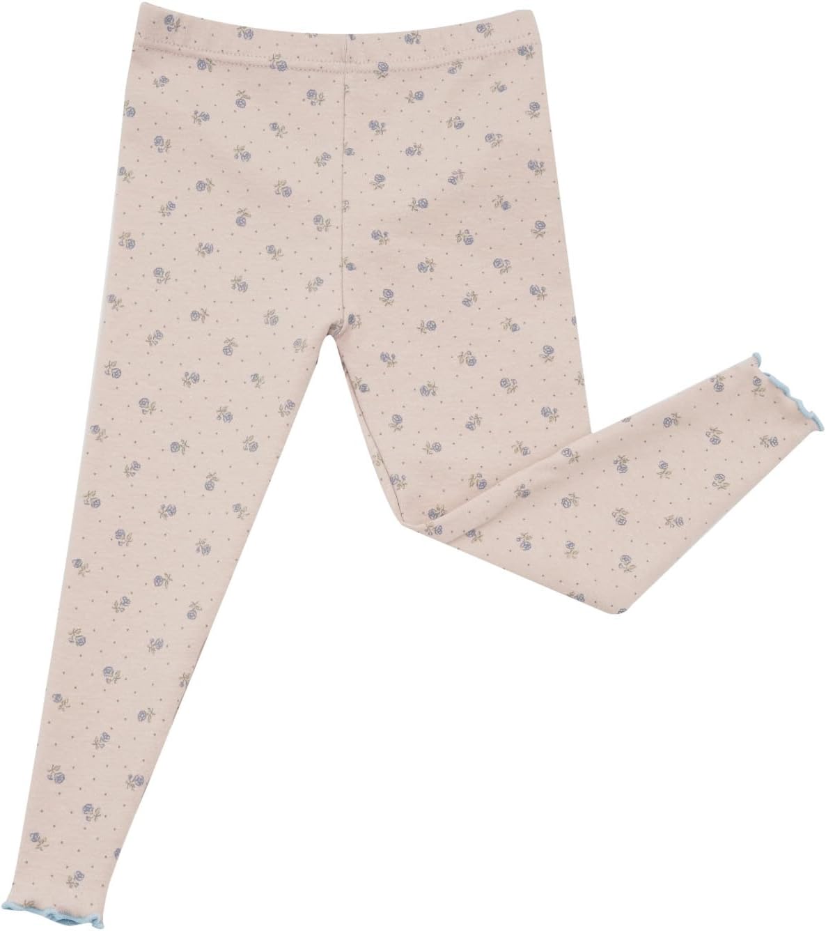 AVAUMA Baby Boy Girl Pajama Set 6M-7T Kids Cute Toddler Snug fit Flower Pattern Design Pjs Cotton Sleepwear Ruffled Shirring