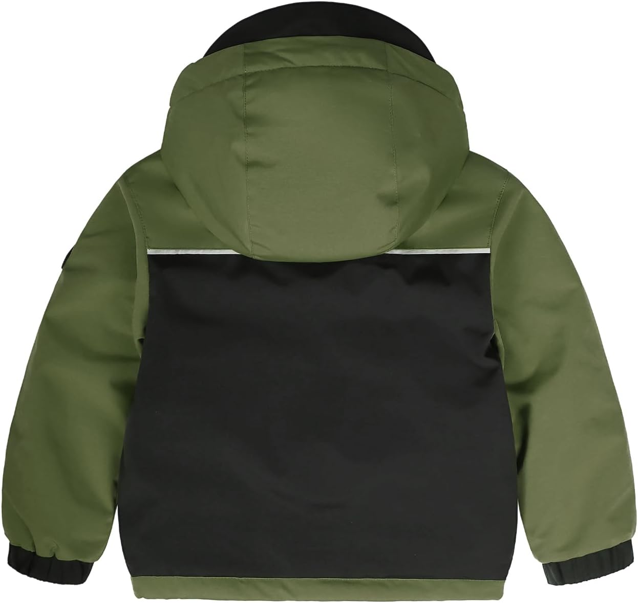 GEMYSE Toddler Boys Winter Coat Waterproof Ski Snow Jacket with Hood Thicken Warm Baby Jacket Outerwear