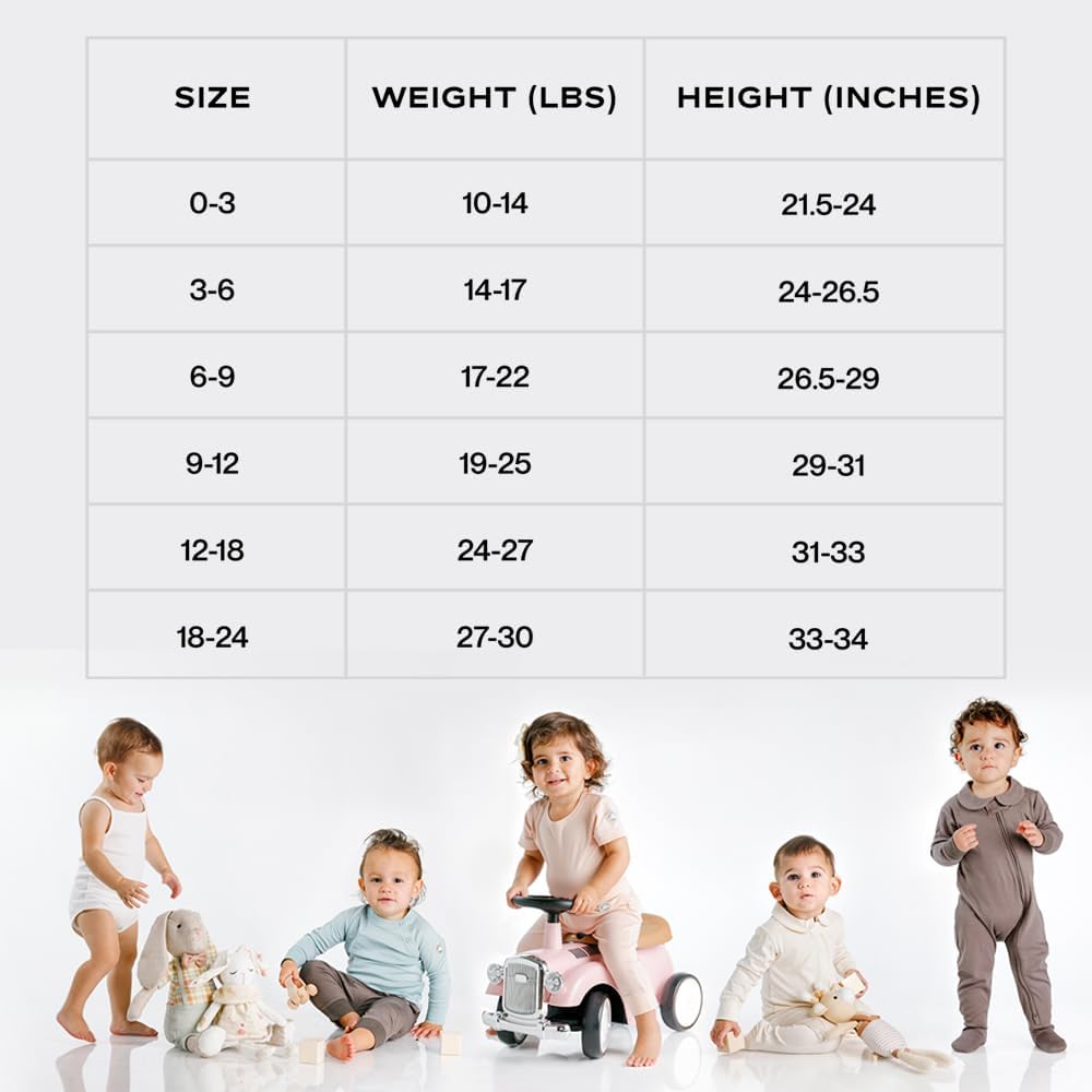 MON CHOU Premium Short Sleeve Bodysuit - Luxuriously Soft, 100% Pima Cotton Baby Bodysuit - Organic Cotton Baby Clothes